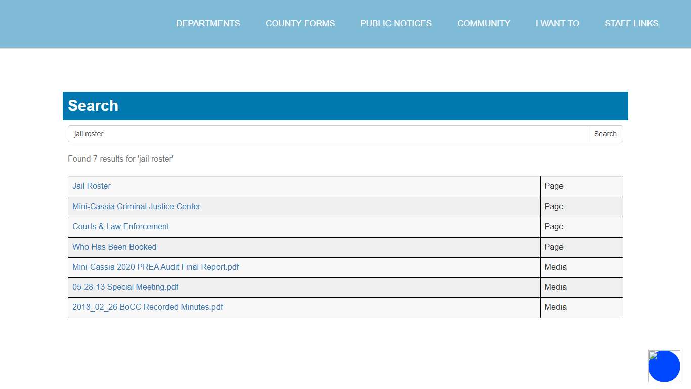 Cassia County, Idaho - Search